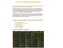 Tablet Screenshot of les-7-merveilles.gallica-web.com